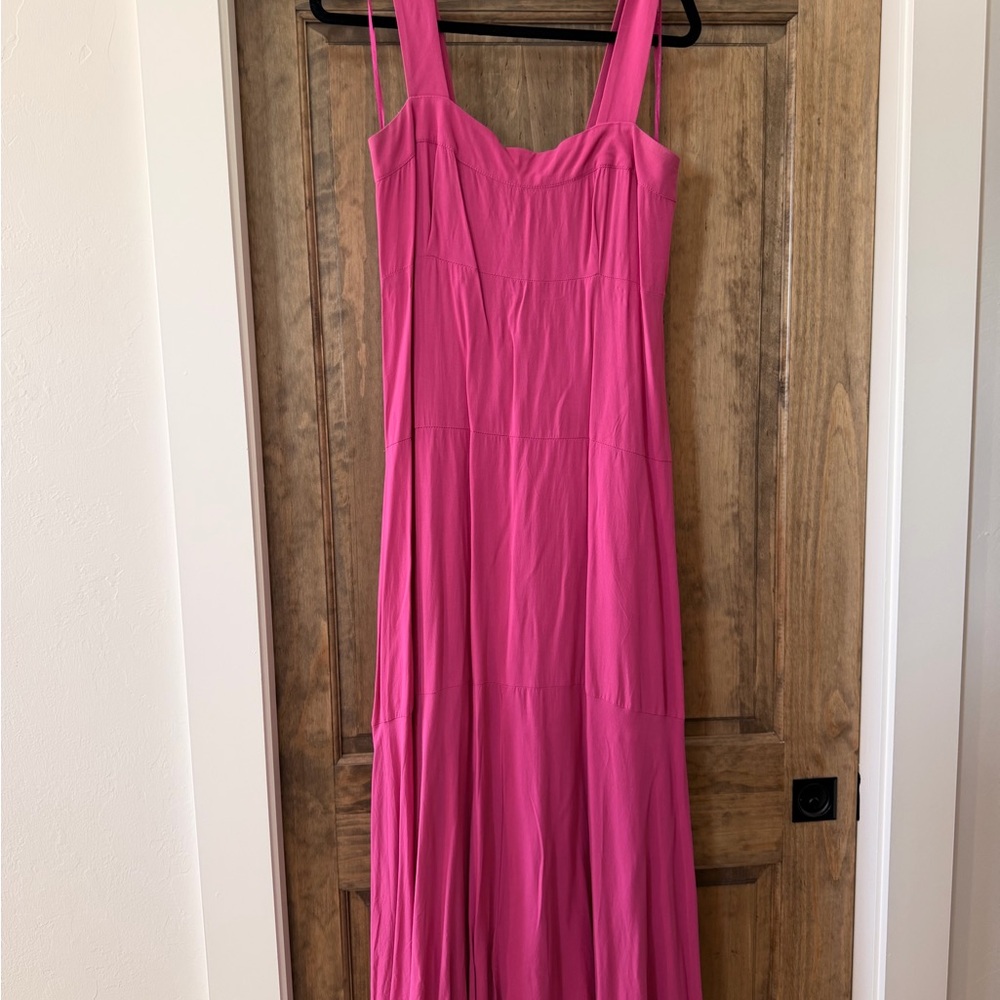 Vince Camuto Bright Pink Maxi Dress